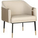 Carter Napa Beige / Napa Tan Lounge Chair